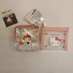 新品 韓国ダイソー キティ サンリオ ハロウィン ポーチ 韓国 ダイソー