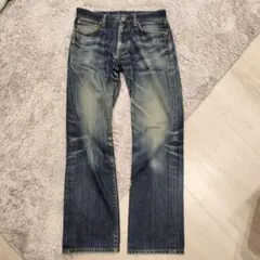 UNIQLO UJ デニム ジーンズ W31(79cm) ビンテージ加工