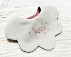 名入れ無料！ハンドメイドスタイ　手刺繍　さくらんぼ　　オーダーページ