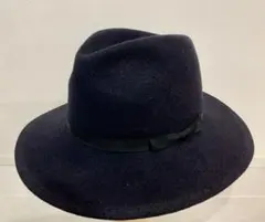 値下げ　新品未使用！　コンチネンタルリズムセクション　フェルト中折れ　紺58cm