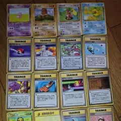 ポケモンカード 旧裏 まとめ売り 約25枚 マチスのピカチュウ トレーナー多め