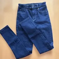 UNIQLO スキニーデニム ダークブルー 23インチ