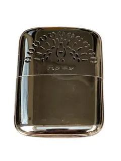 鞘型 希少 最中 白金 ハクキンカイロ 11羽 1920年代 懐炉 レトロ 大正 美品】ハクキンカイロ 11枚羽根 白金懐炉 白金カイロ アンティーク