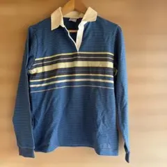 S327.14 THE NORTH FACE ストライプポロシャツ L