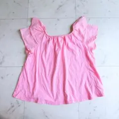 ZARA✨半袖フリルTシャツ 女の子 ザラキッズ 140 女の子