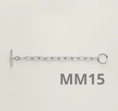 HERMES エルメス シェーヌダンクルブレスレットMM15のサムネイル