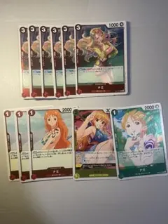 ワンピースカードゲーム ナミ 4枚セット - メルカリ