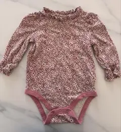 ロンパース　花柄　70 6-12month