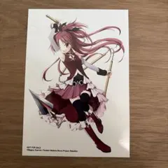 魔法少女まどか☆マギカ 特典　ブロマイド　佐倉杏子