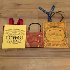 TWGとBacha Coffeeのショップ袋セットのサムネイル