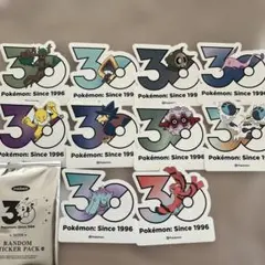 韓国限定 ポケモン メガ フェスタ ランダムステッカー バラ売り可能 2