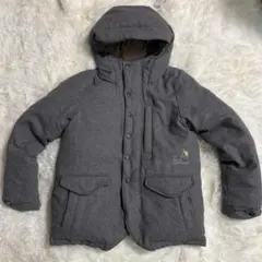 go slow caravan フード付きダウンジャケット サイズ1 グレー