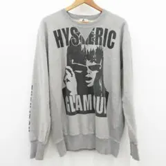 HYSTERIC GLAMOUR TURN IT ON オーバーサイズスウェット