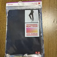 ☆新品 UNIQLO ヒートテック レギンス 十分丈 ネイビー M