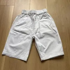 白 ハーフパンツ 130サイズ