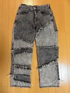 beno グレーパッチワークデニムのサムネイル