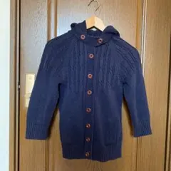 AMERICAN EAGLE OUTFITTERS フード付きカーディガン