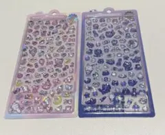 ボンボンドロップシール　オリジナル　ミニ　ゆめいろボンボン　ミニよるねこボンボン