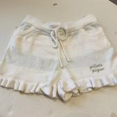 【超美品】ジェラピケ フリルショートパンツ 部屋着 モコモコ