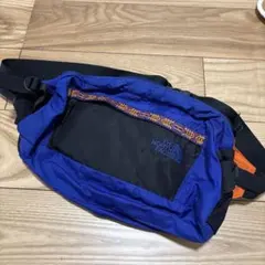 THE NORTH FACE ボディバッグ 青/オレンジ