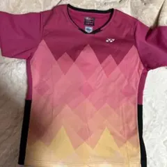 YONEX ピンク グラデーション Tシャツ JP L