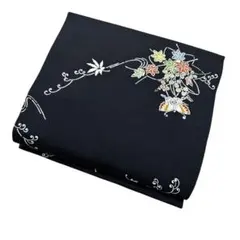 ユ112未使用　名古屋帯 全通柄　縮緬　　着物帯　仕立て上り美品