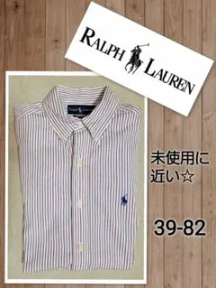 ★Ralph Lauren ストライプシャツ 39-82★