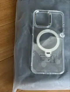 iPhone15プロマックス クリアケース スタンド機能付き