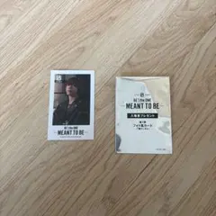 BE THE ONE MEANT TO BE フォトカード