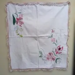 刺繍テーブルクロス