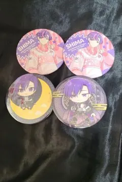 浦島坂田船 志麻 缶バッジ 春ツ 2025 デフォ ハピエン