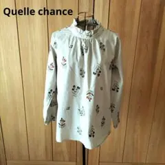 Quelle chance　ケルシャンス　フラワー刺繍　ブラウスのサムネイル