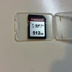 Transcend SDXCカード 512GB V30