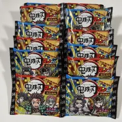 鬼滅の刃マン ロッテ　鬼滅の刃マンチョコ 無限城編 ビックリマンシール１２個