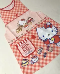 新品⭐︎サンリオ　保育士エプロン　ハローキティ　タバード型 エプロン　保育士