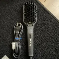 SALONIAブラシヘアアイロン SL-012BK ブラック