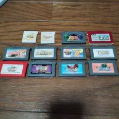 ゲームボーイアドバンス、3DSソフト 12本セット