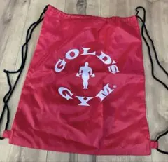 GOLD'S GYM スポーツ　ウエア入れ赤のサムネイル
