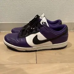 Nike スニーカー パープル/ホワイト/ブラック カスタム