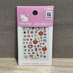 韓国ダイソー　ハローキティ　ネイルシール