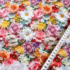 1枚限定 花柄 メッシュニット