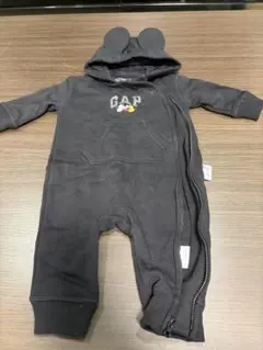 GAP x Disney ブラックロンパース 3-6ヶ月