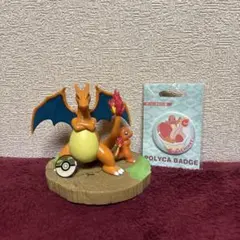ポケットモンスター しっぽみてみて！ ヒトカゲ＆リザードンフィギュア