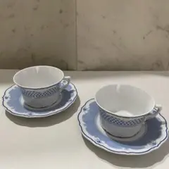 フッチェンロイター エステール カップ＆ソーサー　2客セット
