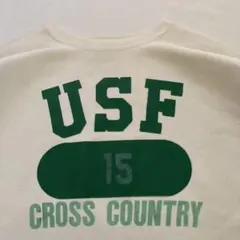 超美品 白ボディ×緑 80's チャンピオン リバースウィーブ トリコタグ中期