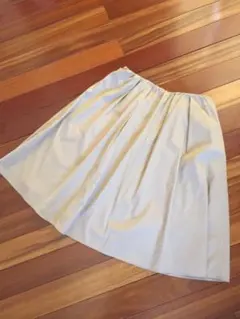 UNTITLED アンタイトル ベージュ チュールスカート 新品