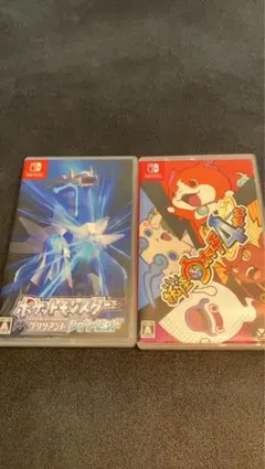 ポケットモンスター シャイニングパール 妖怪ウォッチ4＋＋　2点セット