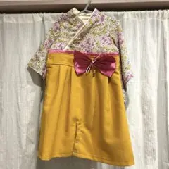 スイートマミー 袴ロンパース さくらラベンダー 90