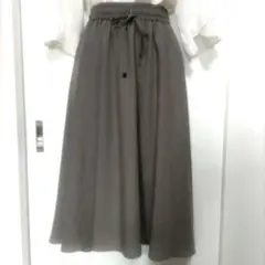 タグ付き未使用 フレアースカート 上品