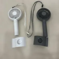 ニトリ　ハンディファン　2個セットのサムネイル